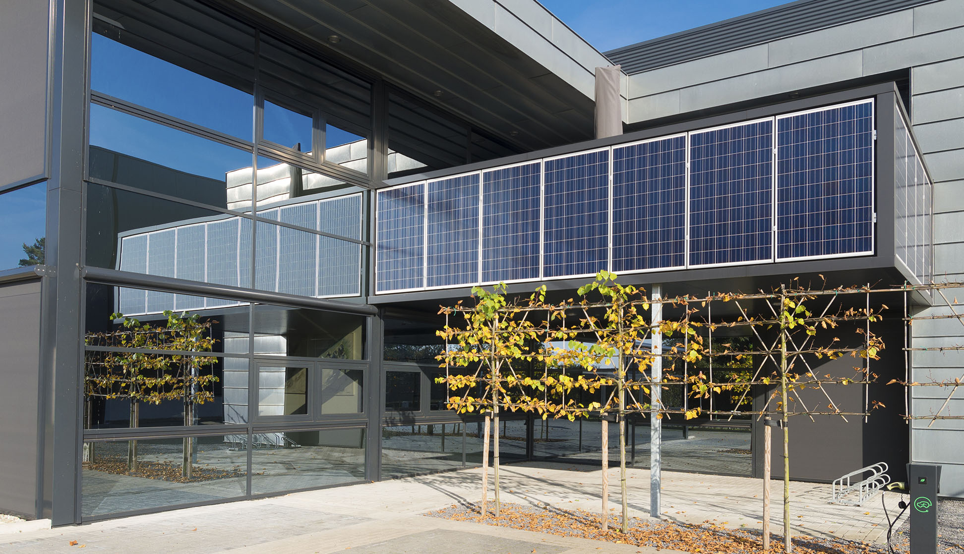 Solar panels are an example of an energy efficiency action