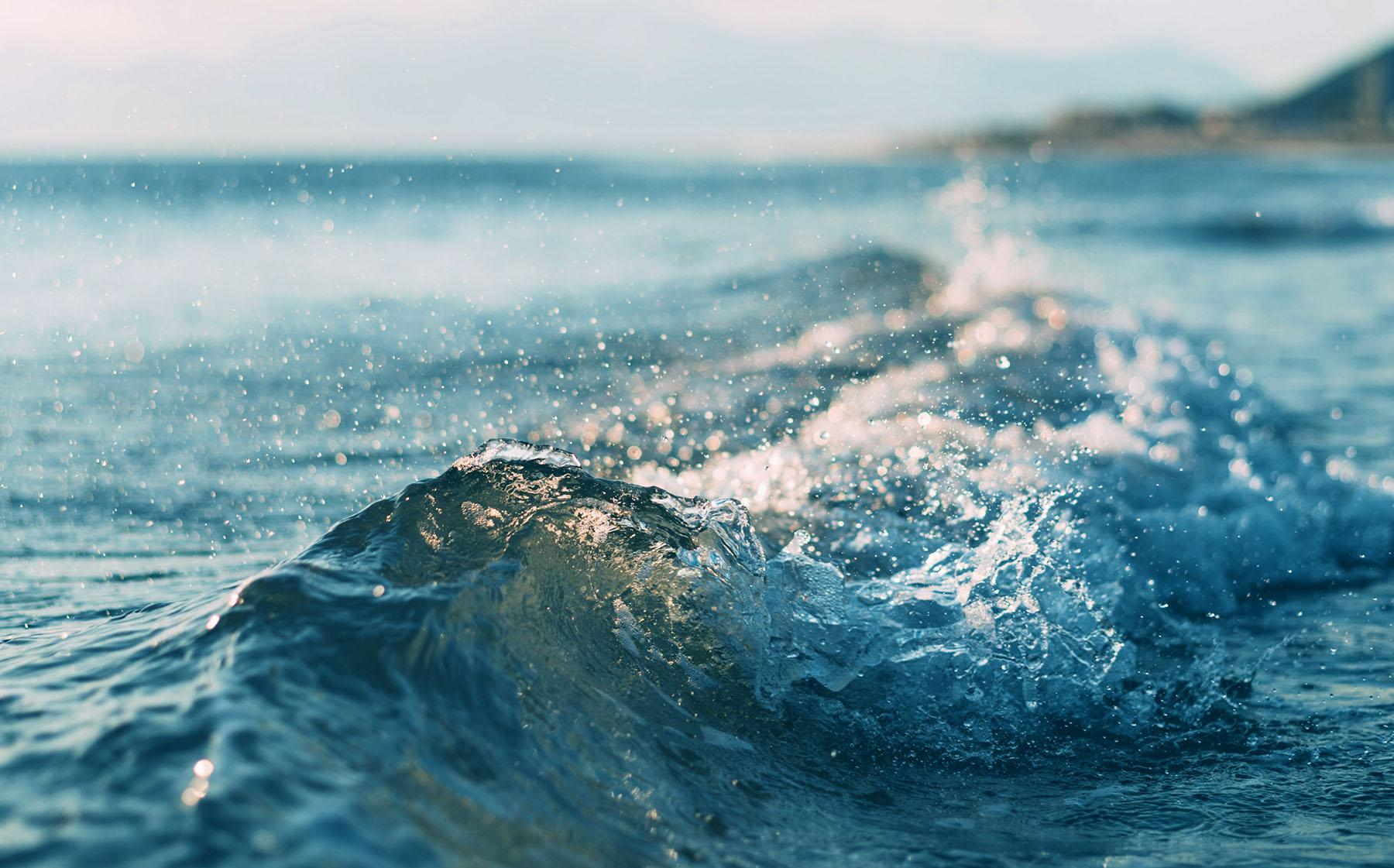 A picture of a wave