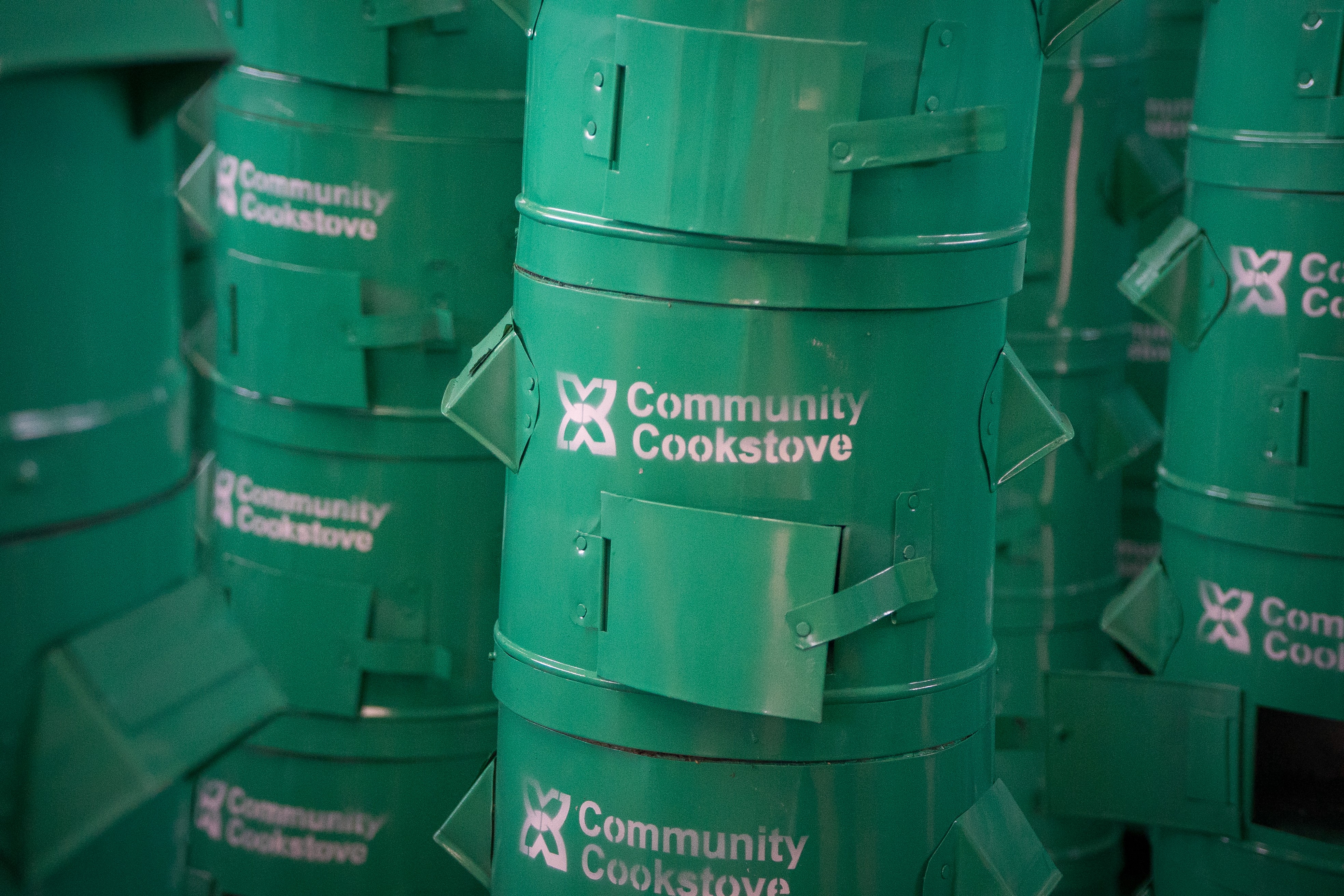 The cookstoves from UpEnergy's Community Cookstove project